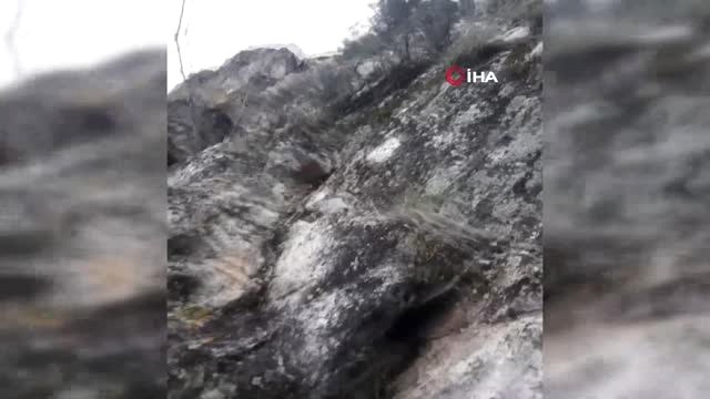 Mahsur Kaldığı Dağdan 8 Buçuk Saate Kurtarılan İranlı Yaşadıklarını Anlattı