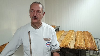 Remiremont : Le challenge de Michel Poirot qui co-fabrique un pâté lorrain de 18 mètres de long