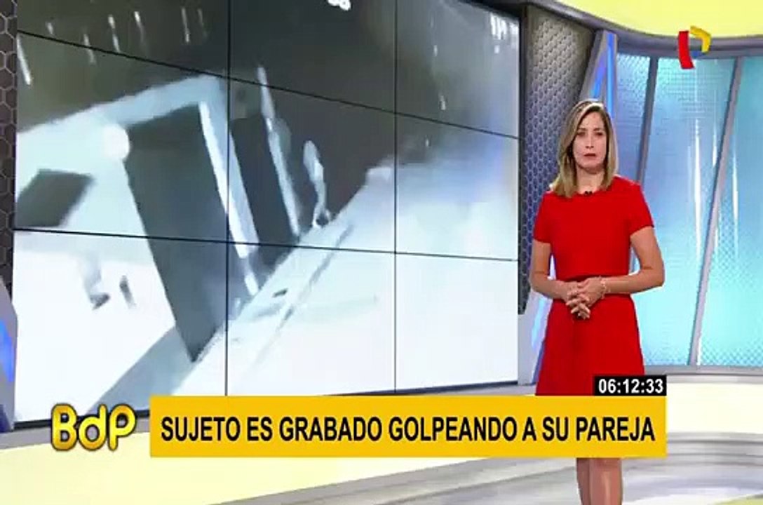 Ayacucho: cámaras registraron cómo un sujeto golpeó en reiteradas oportunidades a su pareja