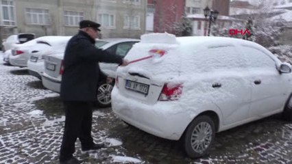 Yozgat Kent Merkezi Beyaza Büründü