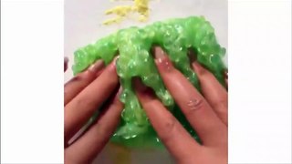 GLITTER SLIME MAKING #5 - Most Satisfying Slime ASMR Video Compilation !!