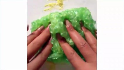 GLITTER SLIME MAKING #5 - Most Satisfying Slime ASMR Video Compilation !!