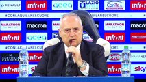 CONFERENZA STAMPA LOTITO TARE SUL RITIRO DELLA LAZIO