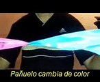 Truco de magia - Pañuelo cambia de color