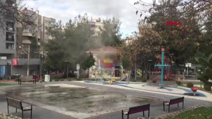 Bursa Çocuk Parkında Trafo Patladı