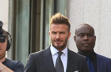 David Beckham stole wife's beauty products