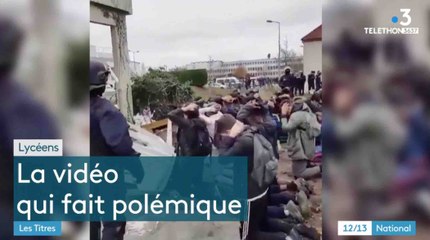 Mantes-la-Jolie : une vidéo de lycéens arrêtés fait polémique - ZAPPING ACTU DU 07/12/2018