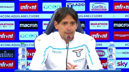 LAZIO-SAMP, LA CONFERENZA DI INZAGHI