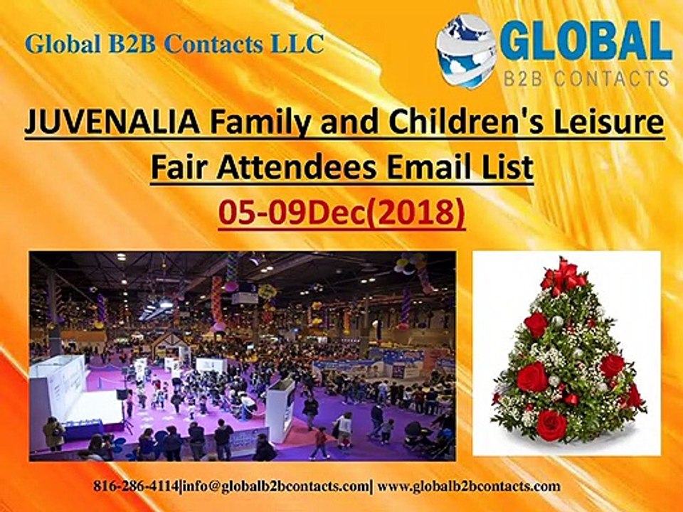 JUVENALIA Family and Children's Leisure Fair Attendees Email List