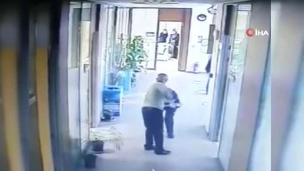 Çukurova Belediyesi'ndeki Dehşet Anları Kamerada