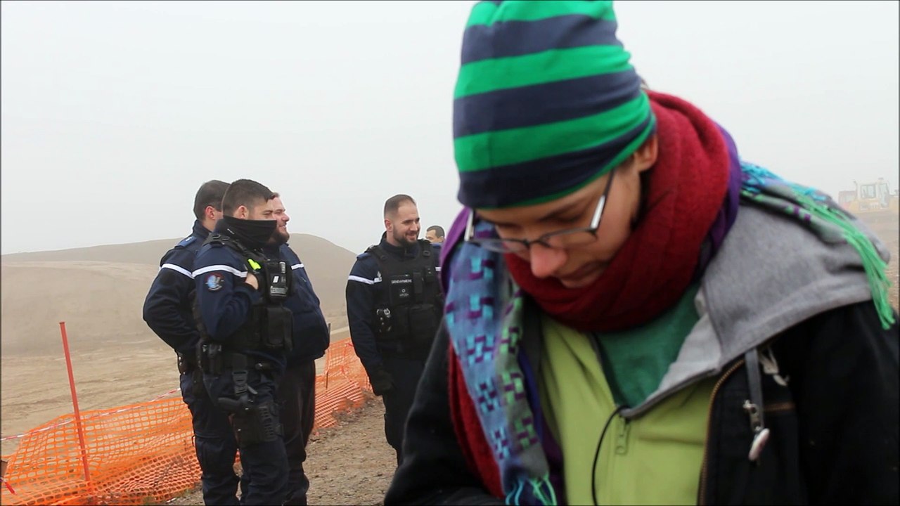 Les action des anti-GCO. La non-violence comme mot d'ordre. La parole à Michaël Kugler.