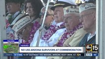 No USS Arizona survivors traveling to Hawaii this year