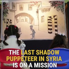 Syrian Shadow Puppeteer On A Mission To Save Art Form