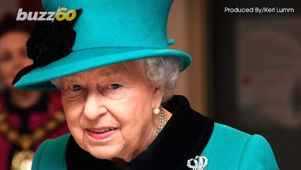 Royal No-No! Boy Hilariously Crawls Away From Queen Elizabeth