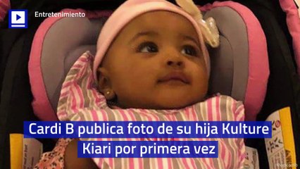 Cardi B publica foto de su hija Kulture Kiari por primera vez