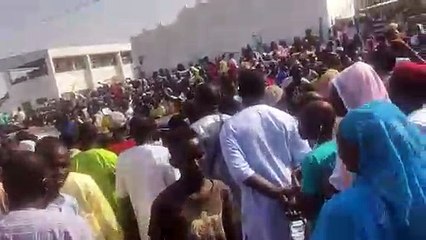 Léona Niassène : Une foule immense à l'enterrement de Sidy Lamine
