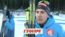 Fillon Maillet «Une course correcte» - Biathlon - CM(H)