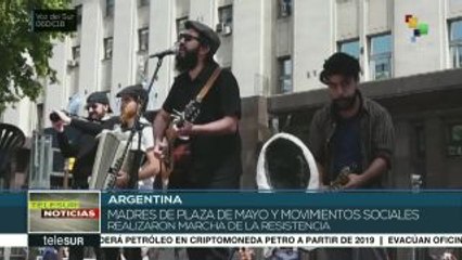 Argentina: Madres de Plaza de Mayo realizan Marcha de la Resistencia