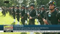 Honduras: denuncian presuntos nexos de militares con crimen organizado