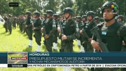 Honduras: denuncian presuntos nexos de militares con crimen organizado