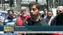 Pymes en Argentina se movilizan contra medidas del Gobierno de Macri