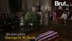 L'émouvant discours de George W. Bush aux obsèques de son père