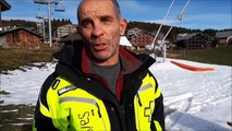 Aux Saisies en Savoie, Philippe Clochey, chef des pistes nous explique les nouveautés de l'hiver