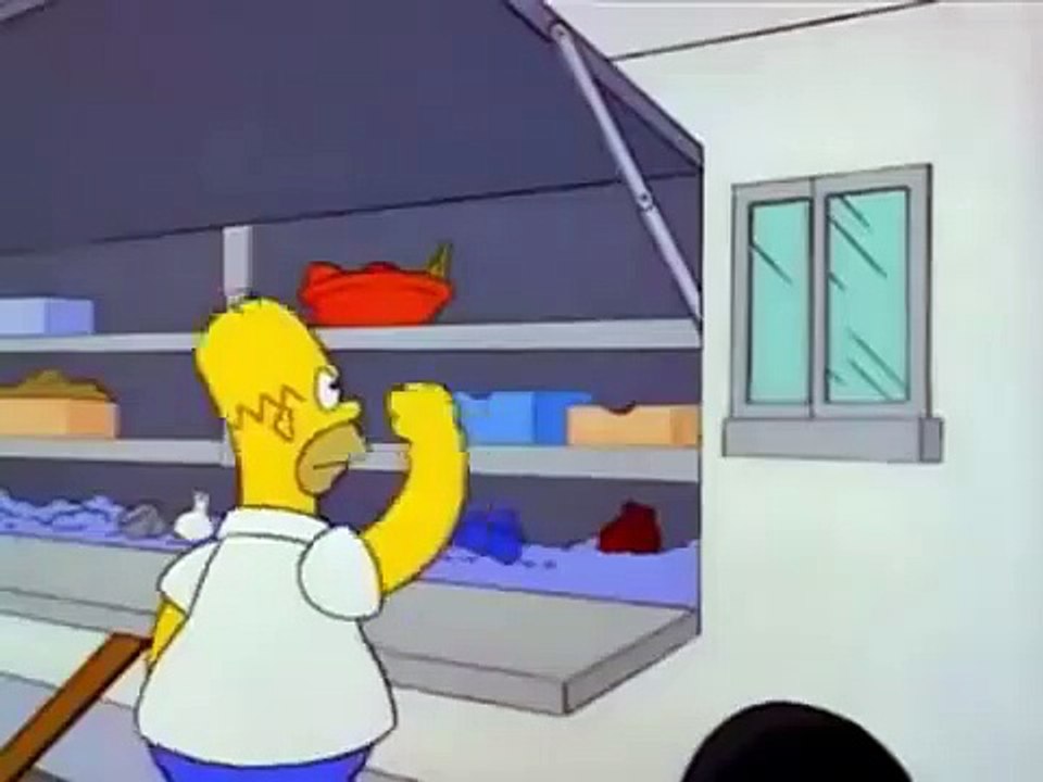 Homer Simpson: "Quiero mi bocadillo!"