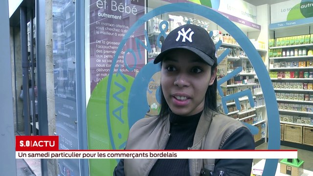 Gilets jaunes : un samedi particulier pour les commerçants bordelais