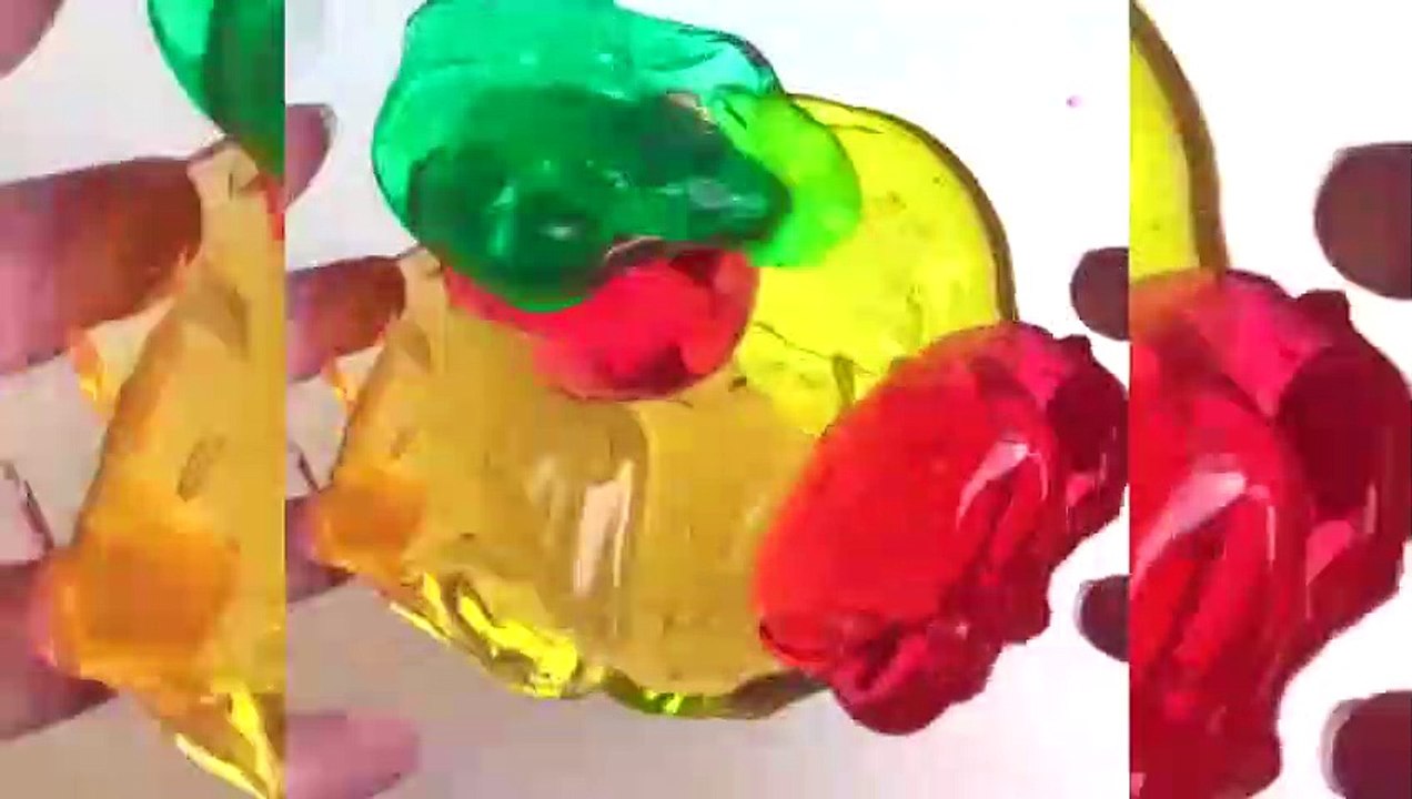 Clear Putty Mixing - Satisfying Slime ASMR !