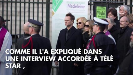 David Hallyday a passé l'anniversaire de la mort de Johnny Hallyday en "famille"