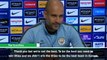 We're not the best team in Europe - Guardiola