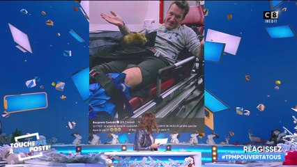 Accident de Benjamin Castaldi : Valérie Bénaïm lui souhaite un bon rétablissement