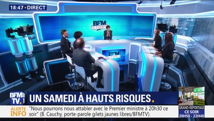 Gilets jaunes : "Emmanuel Macron parlera après le week-end"