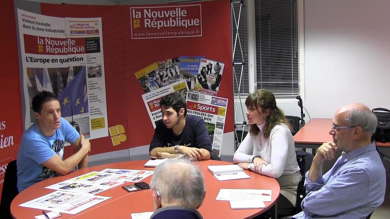 VIDEO. Poitiers : Sylvain Chavanel face aux lecteurs de La Nouvelle République - Centre Presse