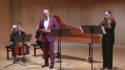 Contre-ténor Mathieu Salama à la salle Cortot