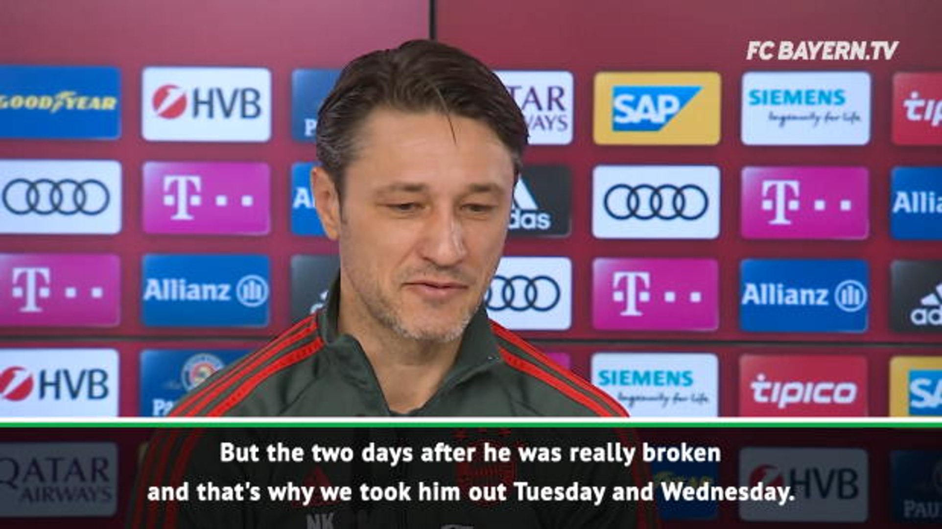 ⁣Kovac preaching caution over Coman’s return