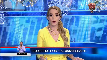 Autoridades realizaron un recorrido en el Hospital Universitario