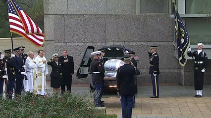 Último adeus ao ex-presidente George H.W. Bush