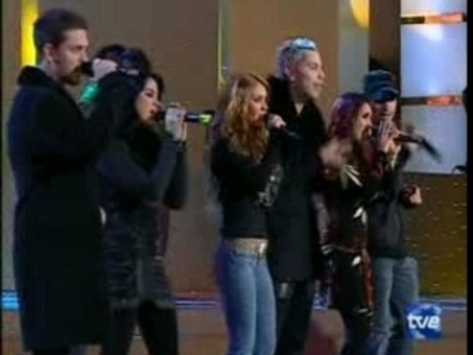anahi (Rbd) en TVE-inalcanzable