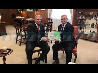 KREU I KLSH BUJAR LESKAJ, TAKIME NE WASHINGTON - News, Lajme - Kanali 7