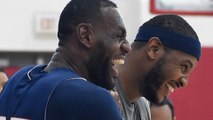 LeBron James Recruiting Carmelo Anthony To The Lakers