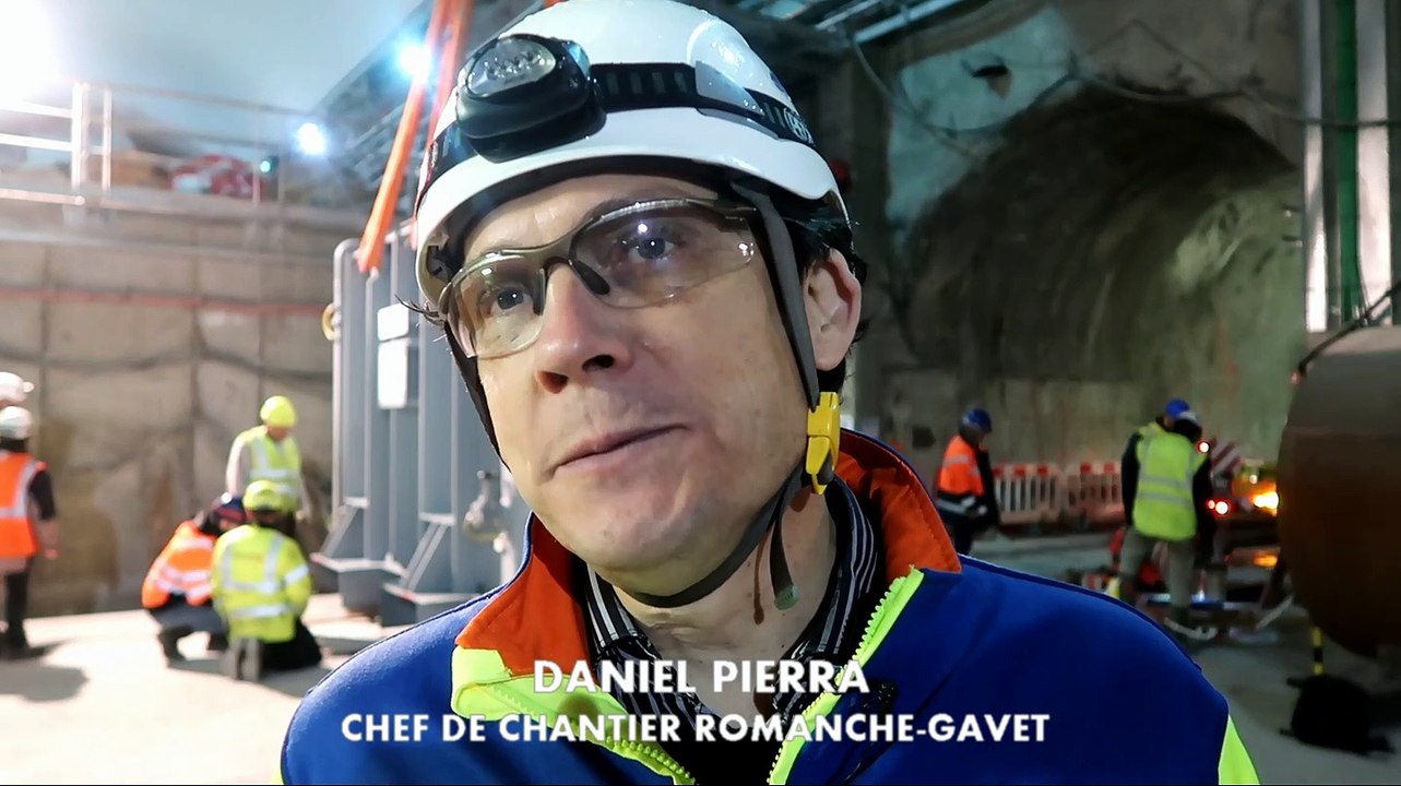 Le plus grand chantier hydroélectrique de France en Isère