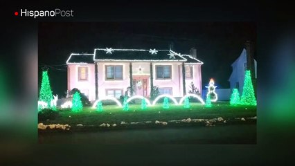 En EEUU hay una familia que se toma la Navidad muy pero que muy en serio