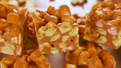 Peanut Butter Marshmallow Squares Is The Easiest Dessert Ever.