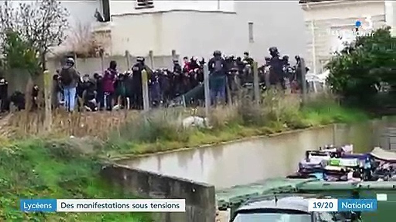 Lycéens : des manifestations sous tensions