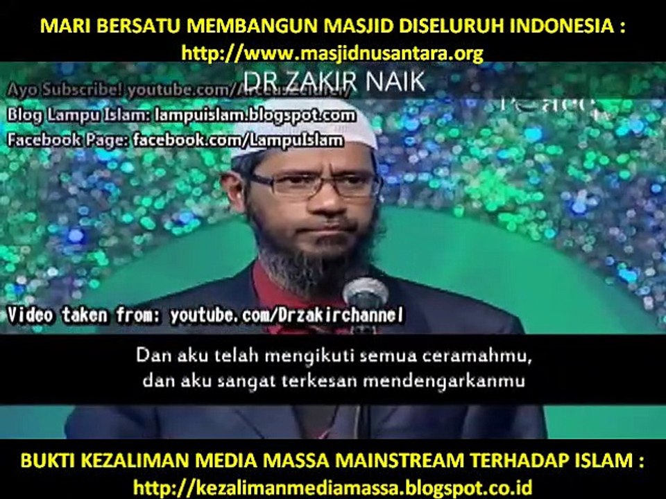 ALLAHUAKBAR ! MASUK ISLAM SETELAH BERTANYA TENTANG "KEDATANGAN YESUS KEDUA" - DR. ZAKIR NAIK