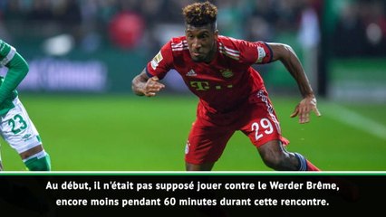 Bayern - Kovac : "Coman était épuisé cette semaine"