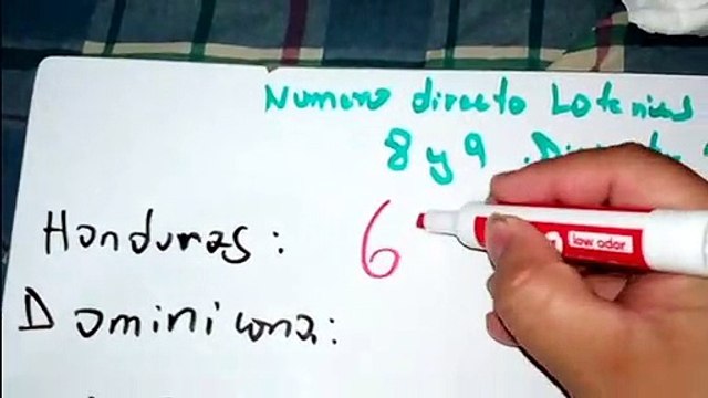 Números para HOY 8 de DICIEMBRE del 2018 Todas las Loterías