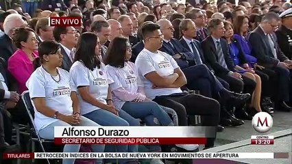 Alfonso Durazo en programa 'Jóvenes construyendo el futuro'